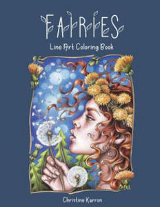 Fairies Line Art Coloring Book - 2861903868