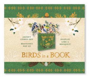 Birds in a Book (A Bouquet in a Book): Jacket Comes Off. Branches Pop Up. Display Like a Bouquet! - 2872359395