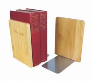 MyLibrary Buchsttzen Bookends aus Holz - 2-teiliges Set - 2878078668