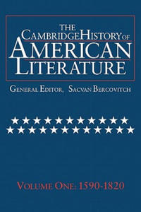 Cambridge History of American Literature: Volume 1, 1590-1820 - 2870041497