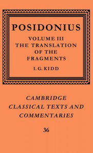 Posidonius: Volume 3, The Translation of the Fragments - 2878080741