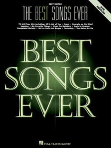 BEST SONGS EVER EASY GUITAR 6TH EDITION - 2873994389