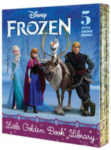 Frozen Little Golden Book Library (Disney Frozen): Frozen; A New Reindeer Friend; Olaf's Perfect Day; The Best Birthday Ever; Olaf Waits for Spring - 2870490089