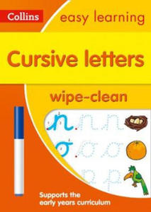 Cursive Letters Age 3-5 Wipe Clean Activity Book - 2871507054