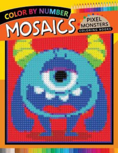 Pixel Monsters Mosaics Coloring Books: Color by Number for Adults Stress Relieving Design Puzzle Quest - 2874003704