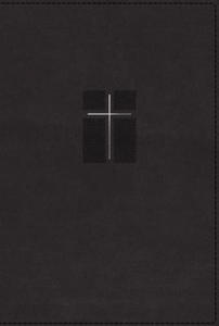 Niv, Quest Study Bible, Leathersoft, Black, Indexed, Comfort Print: The Only Q and A Study Bible - 2878294181