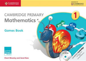 Cambridge Primary Mathematics Stage 1 Games Book with CD-ROM - 2877863094