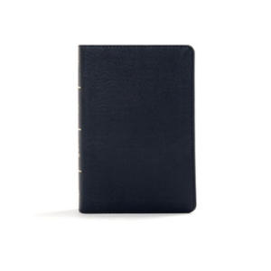 KJV Large Print Compact Reference Bible, Black Leathertouch - 2877956983