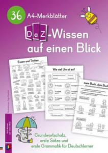 36 A4-Merkbltter DaZ-Wissen auf einen Blick - 2877490760