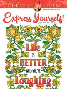 Creative Haven Express Yourself! Coloring Book - 2876343701