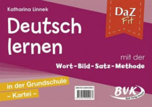 DaZ Fit: Deutsch lernen mit der Wort-Bild-Satz-Methode in der Grundschule - Kartei (inkl. CD) - 2877875668