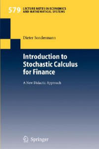 Introduction to Stochastic Calculus for Finance - 2875673440