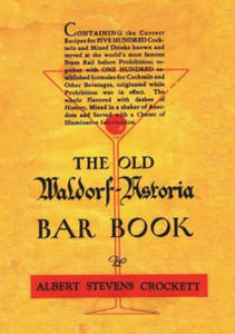 Old Waldorf Astoria Bar Book 1935 Reprint - 2872005241