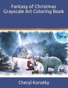 Fantasy of Christmas Grayscale Art Coloring Book - 2871414354
