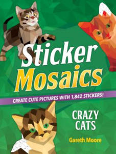 Sticker Mosaics: Crazy Cats - 2875127850