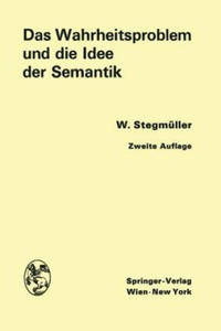 Wahrheitsproblem Und Die Idee Der Semantik - 2878626155