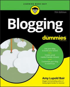 Blogging For Dummies, 7th Edition - 2878439226