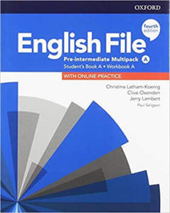 English File Fourth Edition Pre-Intermediate Multipack A - 2865100085