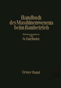 Handbuch Des Maschinenwesens Beim Baubetrieb - 2826715989