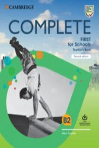 Complete First for Schools Teacher's Book with Downloadable Resource Pack (Class Audio and Teacher's Photocopiable Worksheets) - 2867094271