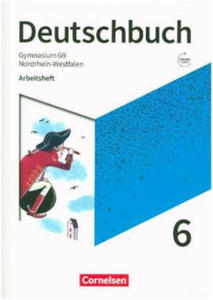 Deutschbuch Gymnasium 6. Schuljahr - Nordrhein-Westfalen - Neue Ausgabe - Arbeitsheft mit Lsungen - 2875134467