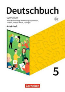 Deutschbuch Gymnasium 5. Schuljahr - Berlin, Brandenburg, Mecklenburg-Vorpommern, Sachsen, Sachsen-Anhalt und Thringen - Arbeitsheft mit Lsungen - - 2875912828