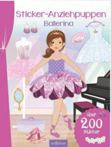 Sticker-Anziehpuppen Ballerina - 2876023600