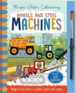 Wheels and Steel - Machines, Mess Free Activity Book - 2876329356