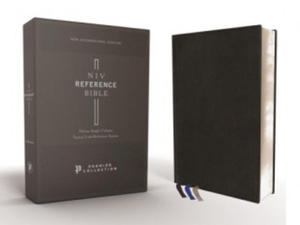 Niv, Reference Bible, Deluxe Single-Column, Premium Leather, Goatskin, Black, Premier Collection, Comfort Print - 2877314768