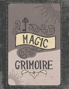 Magic Grimoire: Pagan Book of Shadows Spell Book 8.5x11 150 Pages - 2867129348