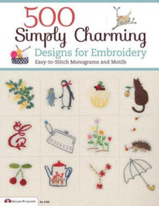 500 Simply charming designs for embroidery - 2873990229