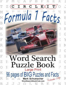 Circle It, Formula 1 / Formula One / F1 Facts, Word Search, Puzzle Book - 2872359161