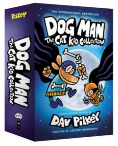 Dog Man: The Cat Kid Collection: From the Creator of Captain Underpants (Dog Man #4-6 Boxed Set) - 2867094051