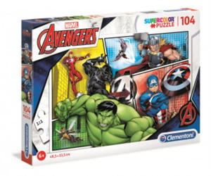 Puzzle Supercolor 104 Marvel Avengers - 2877401980