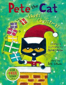 Pete the Cat Saves Christmas: A Christmas Holiday Book for Kids - 2873893317