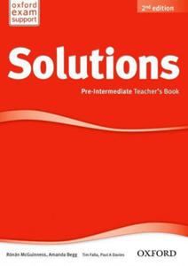 Solutions: Pre-Intermediate: Teacher's Book - 2877036770