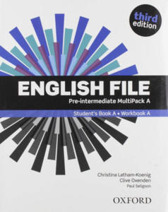 English File Pre-intermediate Multipack A (3rd) - 2864704166