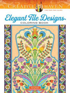 Creative Haven Elegant Tile Designs Coloring Book - 2862258671