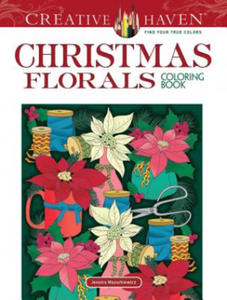 Creative Haven Christmas Florals Coloring Book - 2861868410