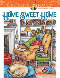 Creative Haven Home Sweet Home Coloring Book - 2861849530