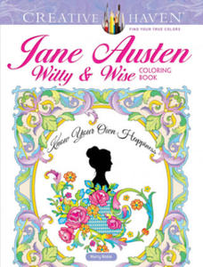 Creative Haven Jane Austen Witty & Wise Coloring Book - 2878430317