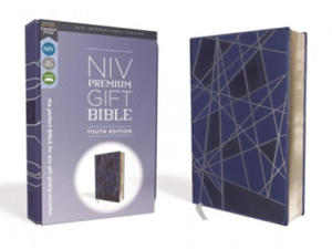 Niv, Premium Gift Bible, Youth Edition, Leathersoft, Blue, Red Letter Edition, Comfort Print: The Perfect Bible for Any Gift-Giving Occasion - 2877636355