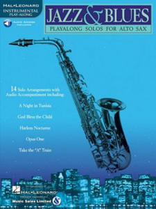 Jazz & Blues: Play-Along Solos for Alto Sax [With] - 2876834254