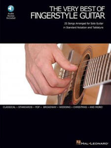 The Very Best of Fingerstyle Guitar: 25 Songs Arranged for Solo Guitar in Standard Notation and Tablature [With CD (Audio)] - 2873478761