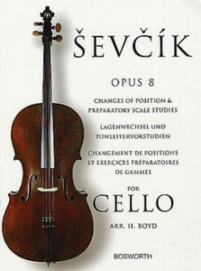 Sevcik for Cello - Opus 8: Changes of Position & Preparatory Scale Studies - 2875674474