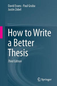 How to Write a Better Thesis - 2854216215