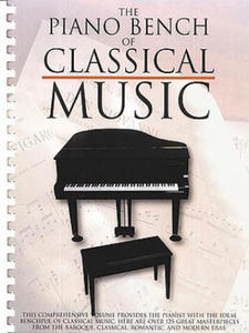 The Piano Bench of Classical Music: Piano Solo - 2873984293