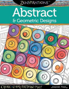 Zenspirations Coloring Book Abstract & Geometric Designs - 2867362233