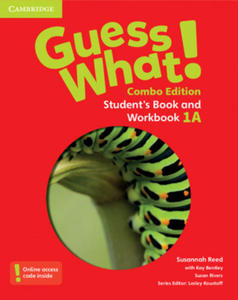 Guess What! Level 1 Student's Book and Workbook a with Online Resources Combo Edition - 2877178857