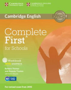 Complete First for Schools Workbook with Answers with Audio CD - 2871788749